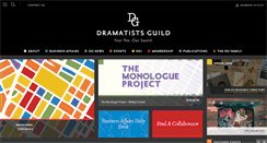 Desktop Screenshot of dramatistsguild.com